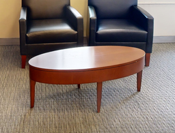 [#C3-11] Oval coffee table