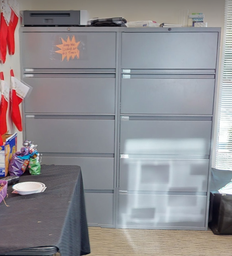[#D12-9] 5d lateral filing cabinet