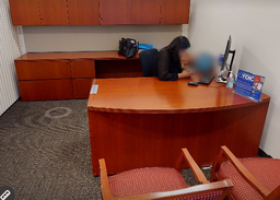 [#E7-5] desk - u-shped