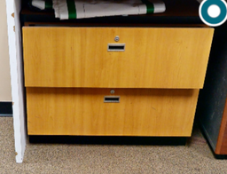 [#D6-12] 2D lateral file cabinet