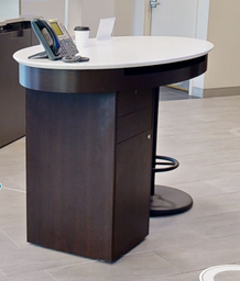 [#E4-2] Standing pedestal desk