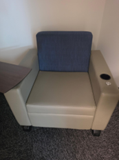 [#B12-19] LOUNGE TABLET CHAIR