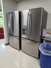 [#G10-45] STAINLESS STEEL FRIDGE