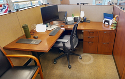 [#E6-2] L-Shaped desk