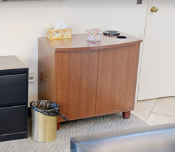 [#D20-8] 2-door coffee cabinet