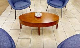 [#C3-13] Oval coffee table