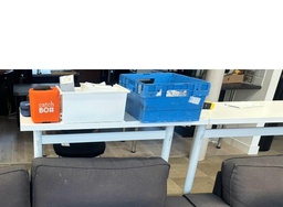 [#E2-26] High desk White