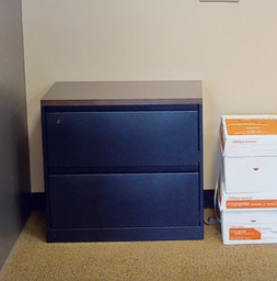 [#D6-7] 2D lateral filing cabinet