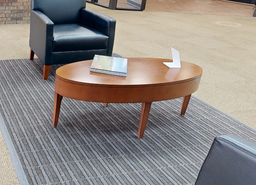 [#C3-10] Oval coffee table