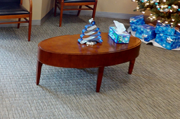[#C3-13] Oval coffee table