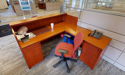 [#E6-8] desk L-shaped