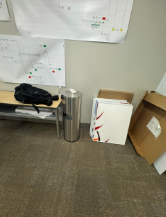 [#G4-6] STAINLESS STEEL TRASHCAN
