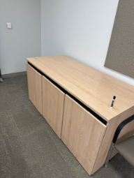 [#D8-45] 3 DRAWER CREDENZA