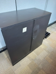 [#D7-71] BLACK STORAGE CABINET