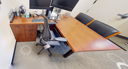 [#E6-1] L-Shaped desk