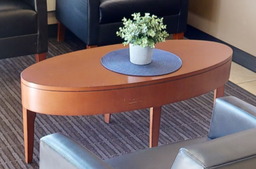 [#C3-12] Oval coffee table