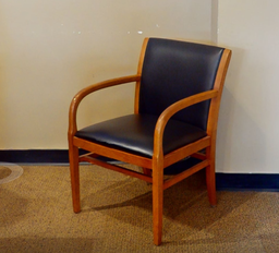[#B9-4] Black guest chair