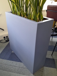 [#J5-9] Rectangle blue planter
