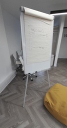 [#L1-33] 3  leg white board easel