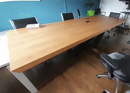 [#C4-61] Large wooden board room table