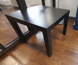 [#C3-69] Black square coffee table 