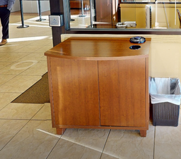 [#D20-10] 2-Door coffee cabinet