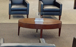 [#C3-9] Oval coffee table