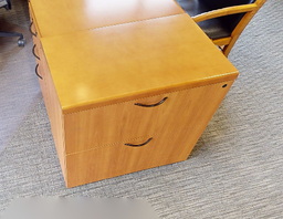 [#D6-7] Wooden Filing Cabinet