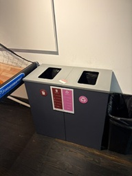 [#00-25] Trash and recycling bin