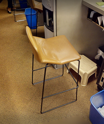 [#B1-10] Gold barstools