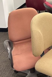 [#B13] Orange Office Chair