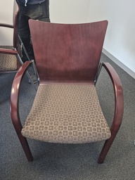 [#B9-13] Guest chair, Metal, Fabric, Wood