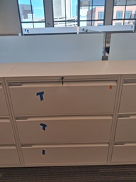 [#D8-12] 36" 3 Drawer Teknion File