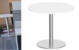 [#C4-16] Teknion 30" Round stationary table