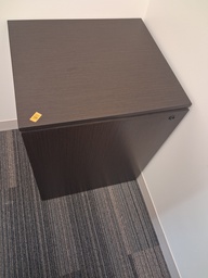 [#D19-32] Wood single door cabinet