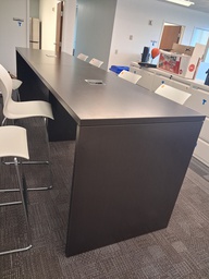 [#C4-42] Bar height wood table