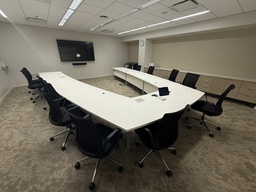 [#C7-10] Large V Shaped Conference Table