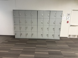 [#D0-12] Wooden and Metal Lockers