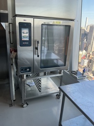 [#G7-3] Oven w/stand (stand 38 x 35 x 32 with wheels) 