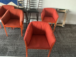 [#B9-38] Side chairs — orange