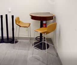 [#B1-4] Gold barstool