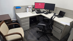 [#L1-1] L-Shape Desk - workstation