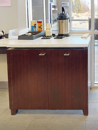[#D20-8] 2-Door coffee cabinet