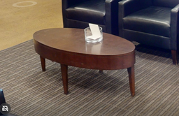 [#C3-9] Oval coffee table