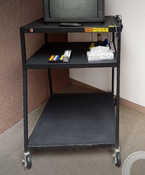 [#C1-35] Large AV mobile cart