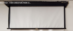[#H14-37] Pull-down projector screen