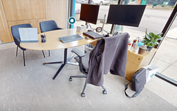 [#E6-1] L-shaped desk