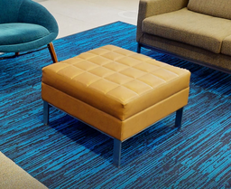 [#B11-11] Gold ottoman