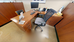 [#E6-2] L-shaped desk