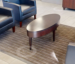 [#C3-7] Oval coffee table